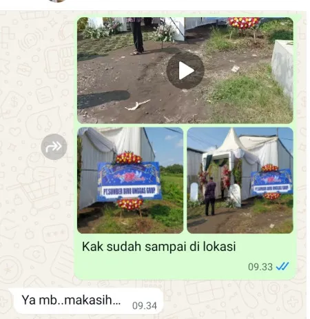 Pengiriman Karangan Bunga Wonodadi Butuh
