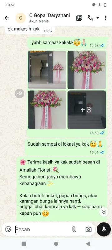 Pengiriman Karangan Bunga Wonodadi Butuh